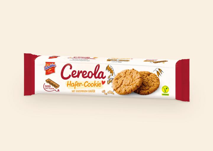Jetzt mit veganer Rezeptur: Cereola Hafer-Cookies von De Beukelaer