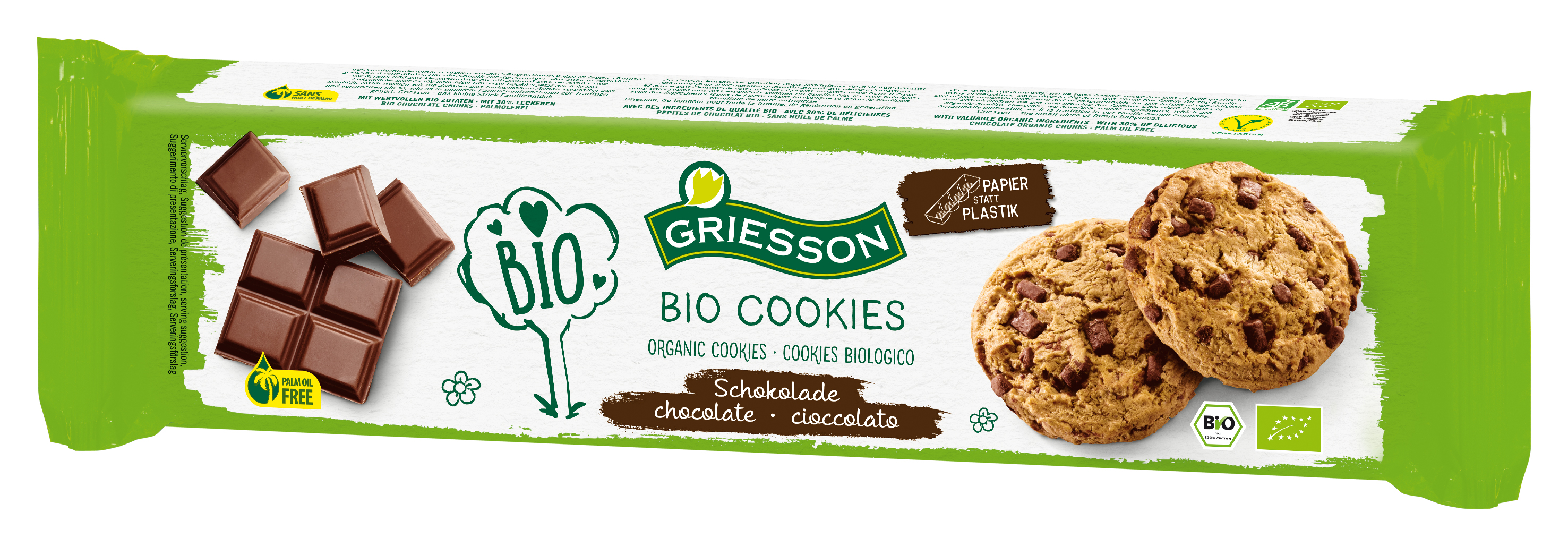 Griesson Bio Cookies 133g