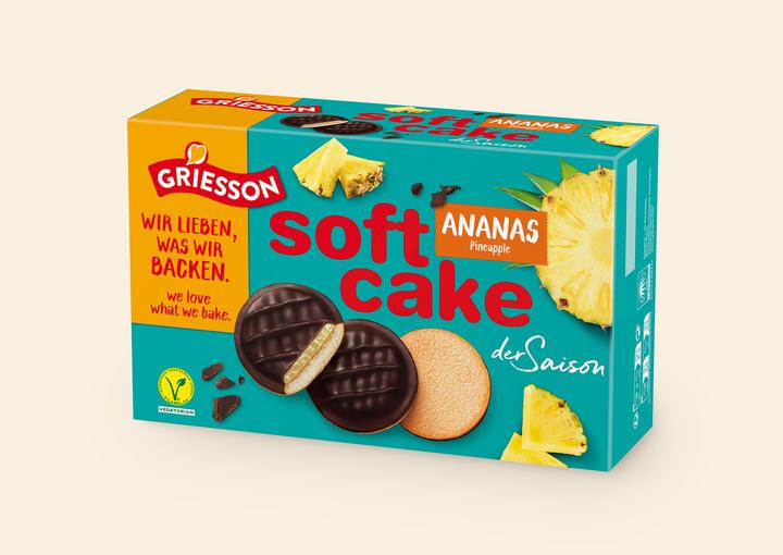 Griesson Soft Cake of the season with pineapple