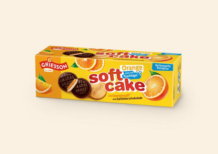 Soft Cake Orange 150g
