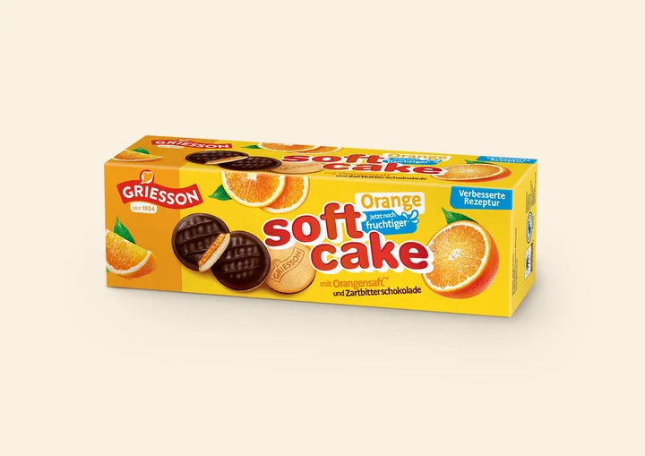 Soft Cake Orange 150g