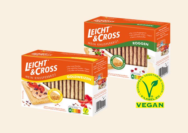 LEICHT&CROSS Knusperbrot vegan