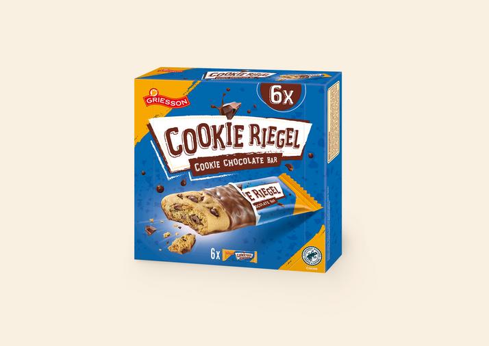 Griesson Cookie Riegel zum Mitnehmen