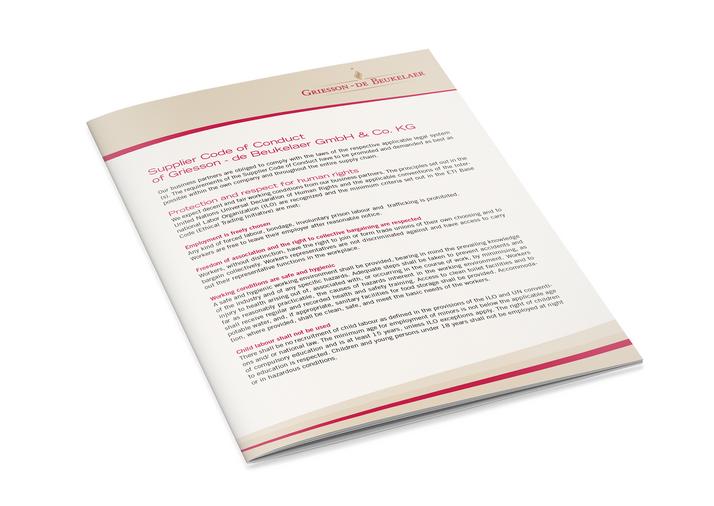 Supplier Code of Conduct GdB Supplier Code of Conduct GdB
