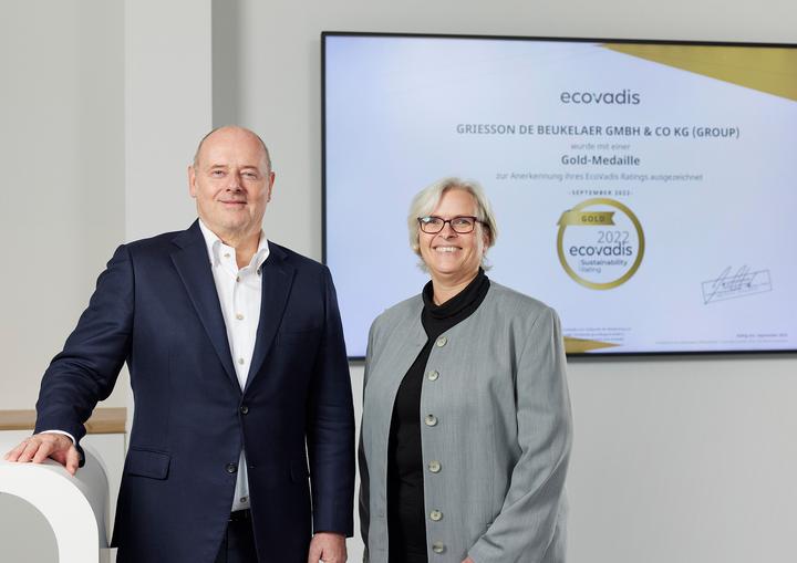 [Translate to English:] GdB EcoVadis Gold