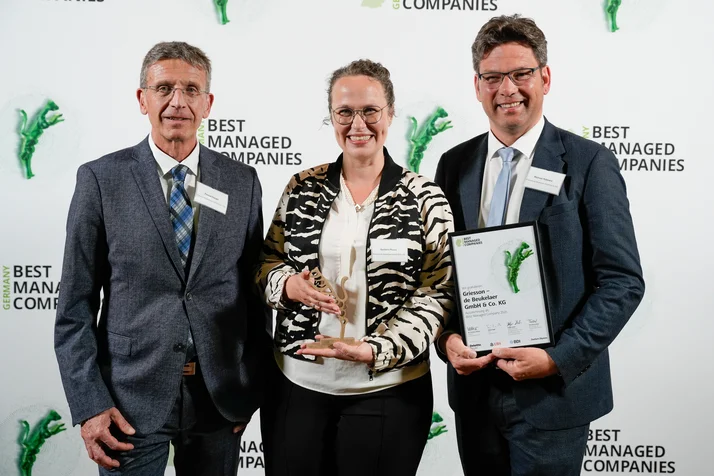 Griesson - de Beukelaer Best Managed Award 2026