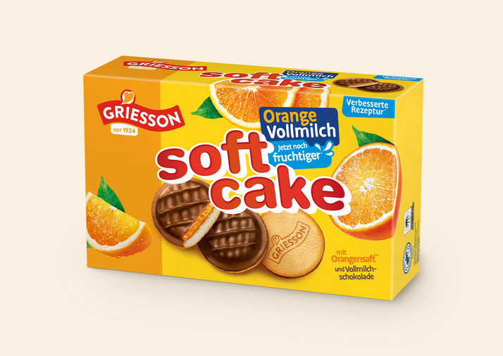 Soft Cake Orange Vollmilch