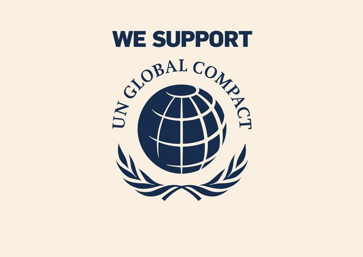 UN Global Compact unterzeichnet von Griesson - de Beukelaer