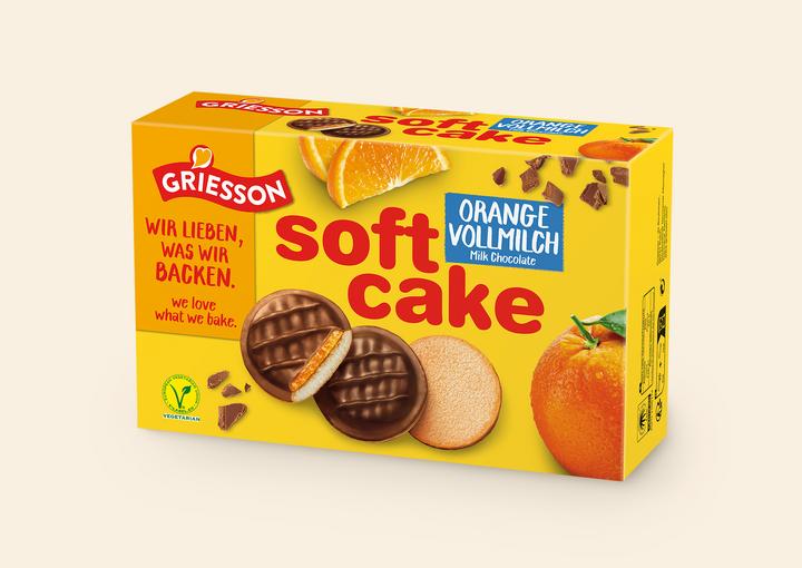 Soft Cake Orange Milk Chocolate